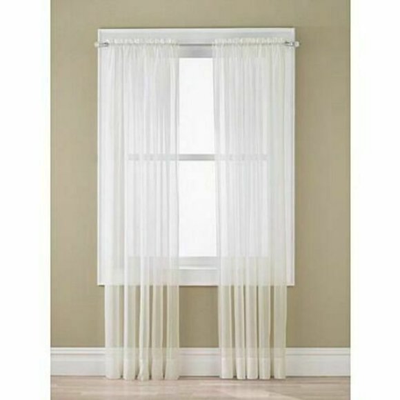 Dream Home 2 Sheer Voile Panels - 40" x 84" Each Panel - Color Ivory NEW NIP - Picture 1 of 1